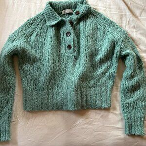 Everlane Medium Green Mist Sweater